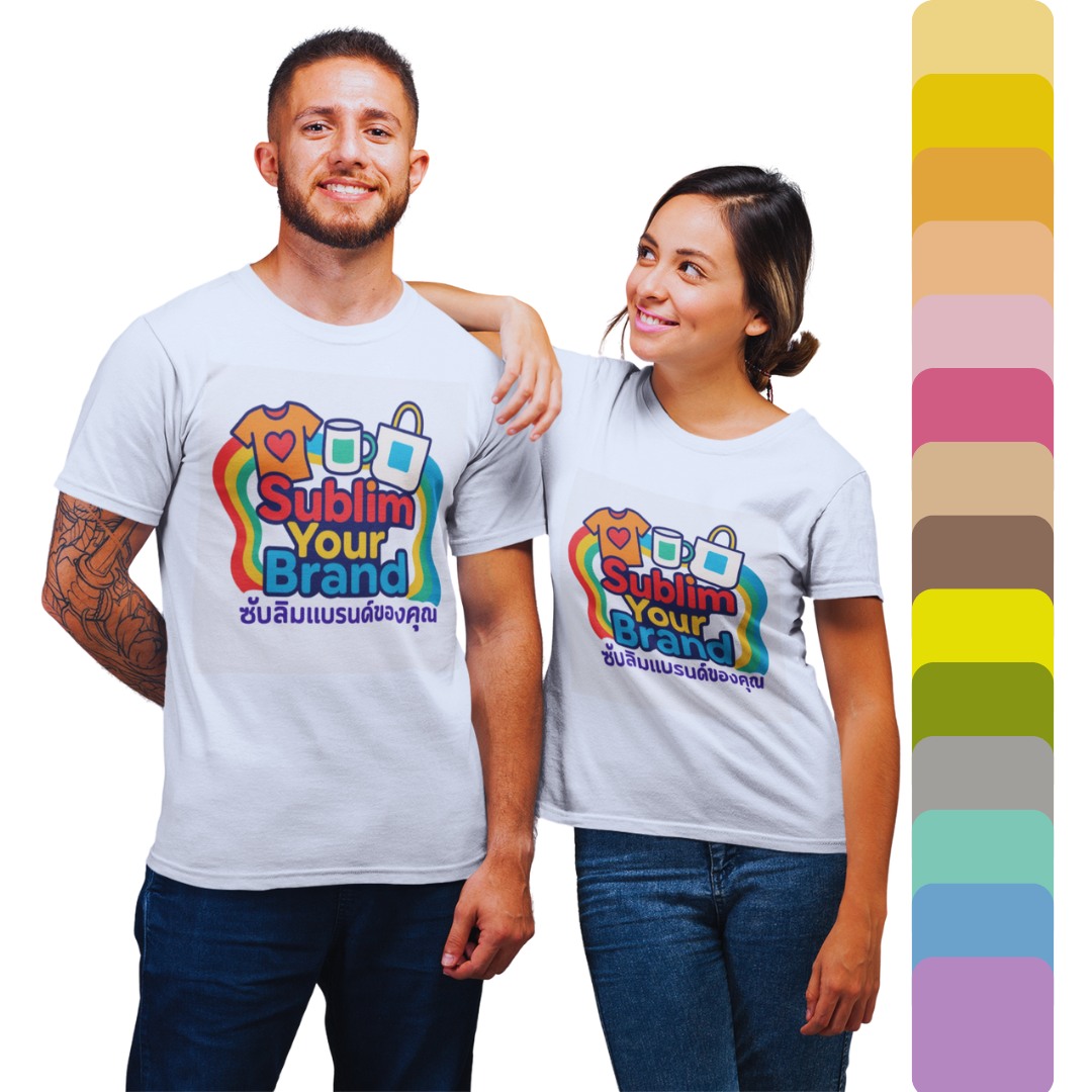 Custom T-Shirts UNISEX S TO 5LS WHITE